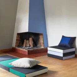 3 Fold mattress 70x195 cm, Lavender
