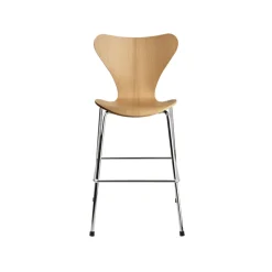 3177 Series 7 Junior chair chrome, Oak