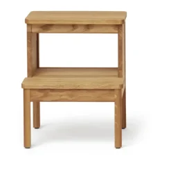 A line step stool, Oak