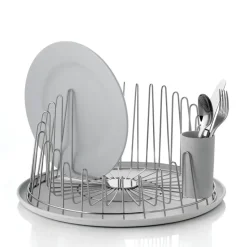 A Tempo dish rack, stainless steel