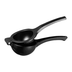 Ada citrus press 9x23 cm, Black aluminum
