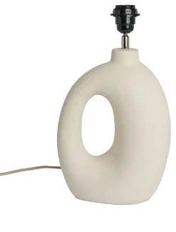 Ada lamp base 38 cm, White-ivory