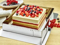 Adjustable baking pan, 43x29cm to 56x84cm