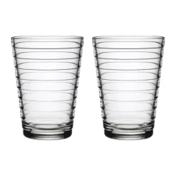 Aino Aalto drinks glass 33 cl 2-pack, clear