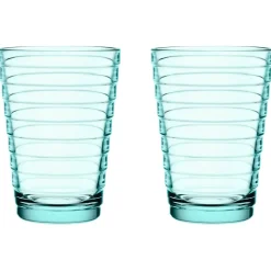 Aino Aalto drinks glass 33 cl 2-pack, water green