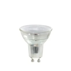 Airam LED 3-step dimming light source, Transparent, with memory, glass body, par16 40° gu10, 5w