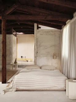 Aires bed spread 240x250 cm, Undyed