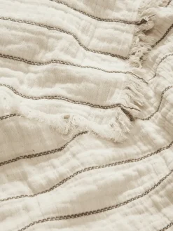 Aires bed spread 240x250 cm, Undyed