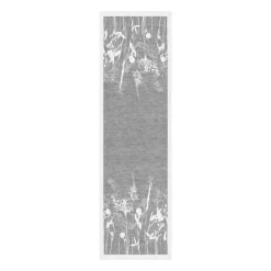 Airy table runner 35x120 cm, grey