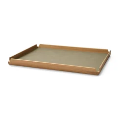 Airy teak tray Square L, Nupo herbal dust