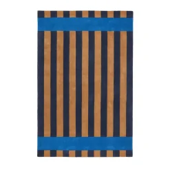 Aisles wool carpet, Blue, 200x300 cm