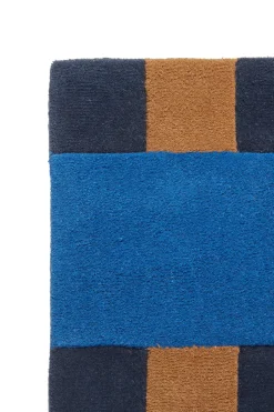 Aisles wool carpet, Blue, 170x240 cm
