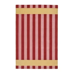 Aisles wool carpet, Red, 200x300 cm