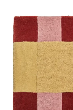 Aisles wool carpet, Red, 170x240 cm