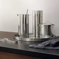 AJ cylinda-line ice bucket 1 l, Stainless steel