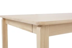 Alfred dining table 90x220 cm, White pigmented oak
