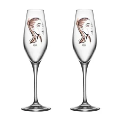 All about you champagne glass 24 cl 2-pack, forever yours