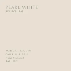 Aluvia lamp pearl, 59 cm