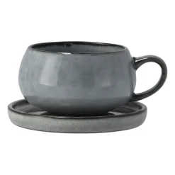 Amera cup and saucer, Grey