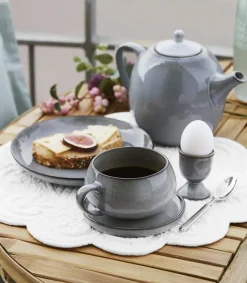 Amera cup and saucer, Grey