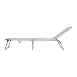 Amigo sun lounger, Grey