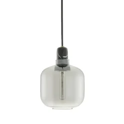 Amp lamp small, grey-black