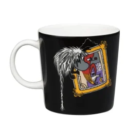 Ancestor Moomin mug, black