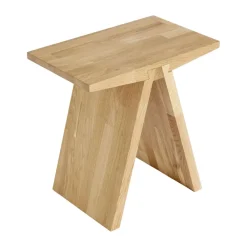 Angle stool 45x45x29 cm, Oak