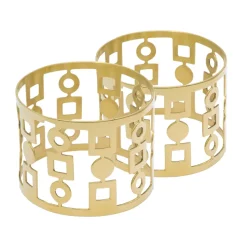 Anima napkin ring 2-pack, Brass