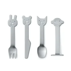 Animal Friends cutlery 4 pieces, 4 pieces