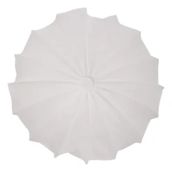 Anna ceiling lamp linen Ø60 cm, White