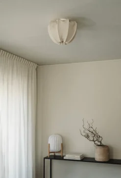 Anna ceiling light mini Ø30 cm, Natural linen