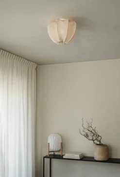 Anna ceiling light mini Ø30 cm, Natural linen