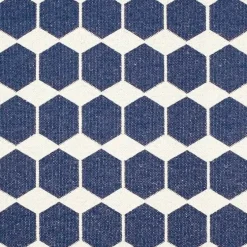 Anna rug midnight blue large, 150x200 cm