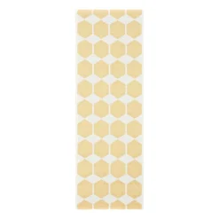 Anna rug yellow pastel, 70x140 cm
