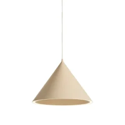 Annular pendant small, Beige