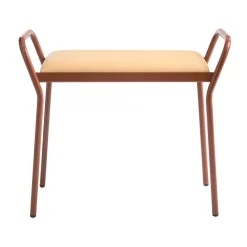 Anyone stool, Cinnamon-vegeta trace leather
