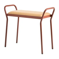 Anyone stool, Cinnamon-vegeta trace leather