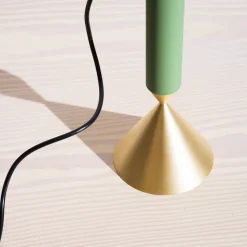 Apollo 39 pendant lamp, Forest, brass