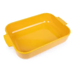 Appolia ceramic dish 29.5x36 cm, Saffron yellow