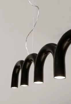 Arch pendant 125.6 cm, Black