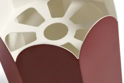 Arcs Shade lamp shade, Auburn red