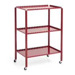 Arcs Trolley High serving trolley, Auburn red