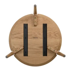 Aria coffee table, Oak, Ø60x37 cm
