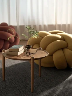 Aria coffee table, Oak, Ø60x37 cm