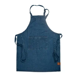 Aron denim apron 70x90 cm, Blue