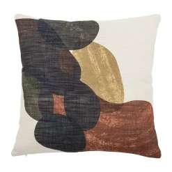 Arona cushion 45x45 cm, White-brown