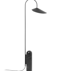 Arum floor lamp, Black