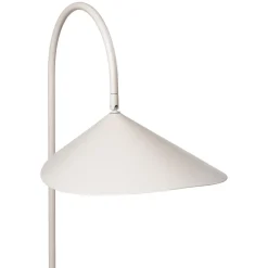 Arum floor lamp, cashmere