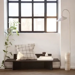 Arum floor lamp, cashmere